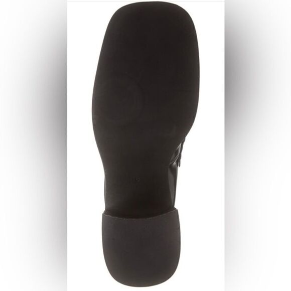 Jeffery Campbell stacked heel lifts a sophisticated loafer. - Picture 8 of 8